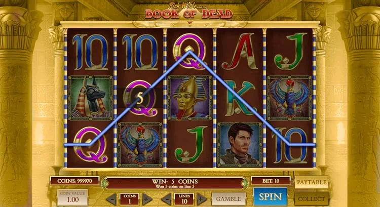 Игровой автомат book of Dead Play'n Go играть бесплатно онлайн